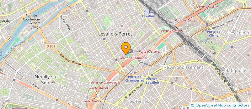 localisation de l'entreprise MADAME CELIA TIBI à LEVALLOIS-PERRET