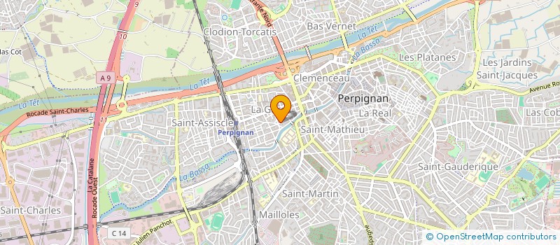 localisation de l'entreprise MADAME CELIA TIMMERMAN  PERPIGNAN