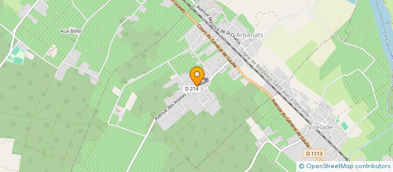 localisation de l'entreprise MADAME CELIA TOURADE  ARBANATS