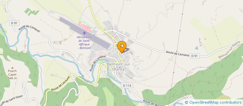 localisation de l'entreprise MADAME CELIA TOUZET  BELMONT-SUR-RANCE