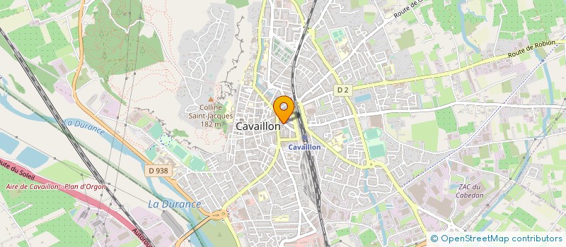 localisation de l'entreprise MADAME CELIA TROVALET à CAVAILLON