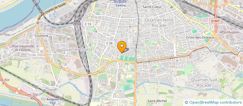 localisation de l'entreprise MADAME CELIA VAILLEN à AVIGNON