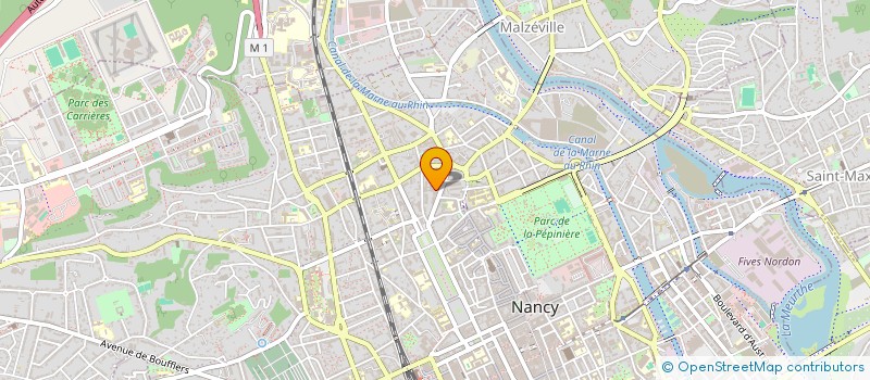 localisation de l'entreprise MADAME CELIA VANCRAEYNEST  NANCY