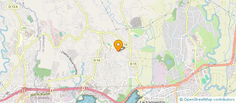 localisation de l'entreprise MADAME CELIA VAUCLIN  LE LAMENTIN