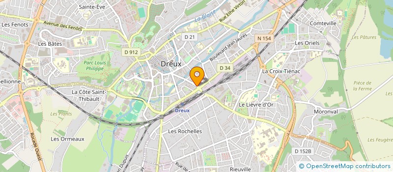 localisation de l'entreprise MADAME CELIA VERITE à DREUX