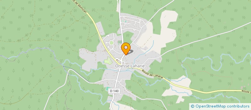 localisation de l'entreprise MADAME CELIA WINTERSTEIN  ONESSE-LAHARIE