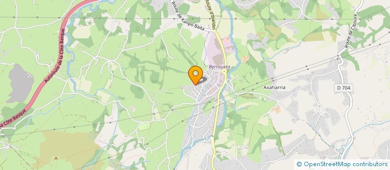 localisation de l'entreprise MADAME CELIA ZUNDA  URRUGNE