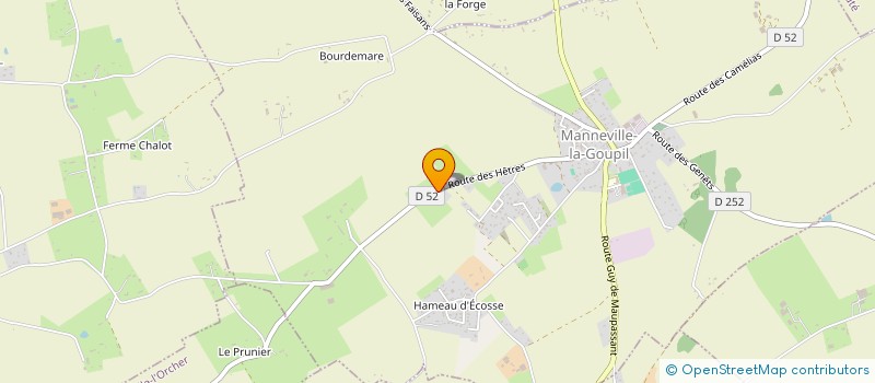 localisation de l'entreprise MADAME CELIANE BALESTRO  MANNEVILLE-LA-GOUPIL