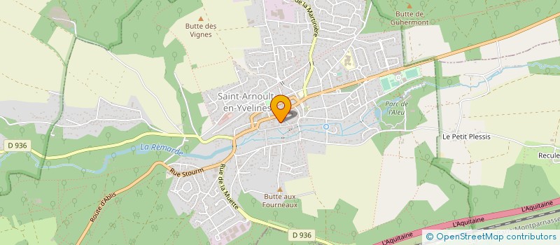 localisation de l'entreprise MADAME CELIANE BRAMI  SAINT-ARNOULT-EN-YVELINES