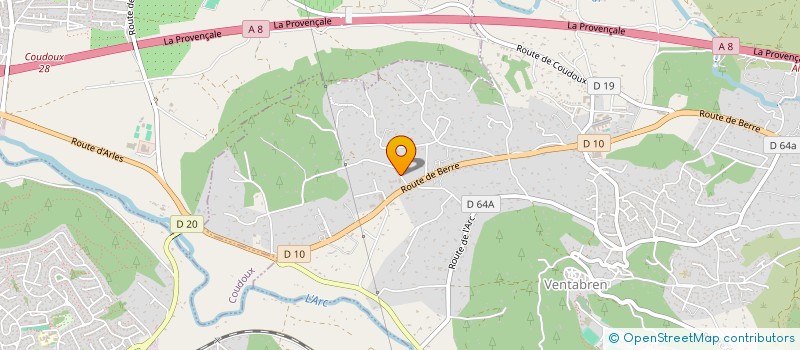 localisation de l'entreprise MADAME CELIE DABRY  VENTABREN