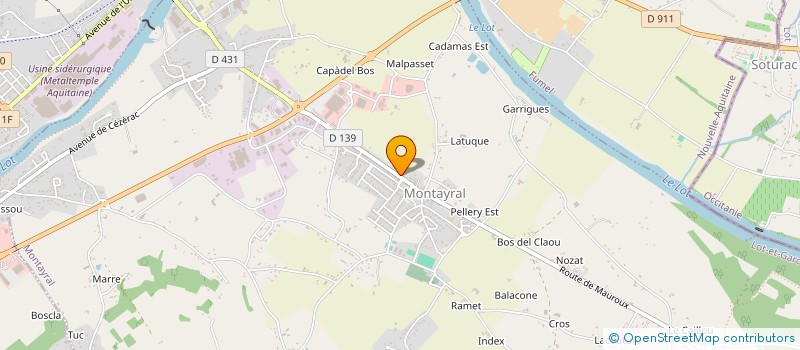 localisation de l'entreprise MADAME CELIE TEODOMANTE  MONTAYRAL