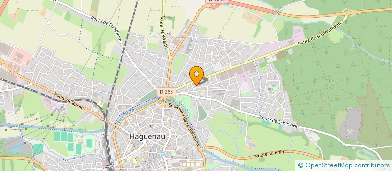 localisation de l'entreprise MADAME CELIE WAHL à WEITBRUCH