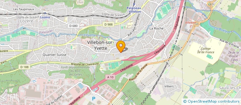localisation de l'entreprise MADAME CELINA BARAHONA à VILLEBON-SUR-YVETTE