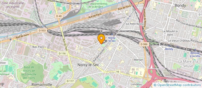 localisation de l'entreprise MADAME CELINA BOUALANE  NOISY-LE-SEC