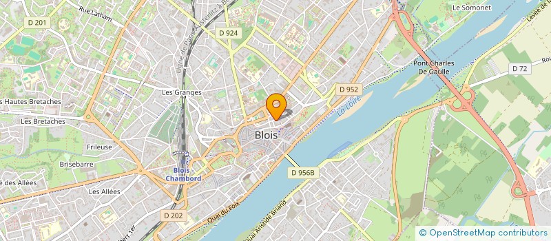 localisation de l'entreprise MADAME CELINA DELATOUCHE  BLOIS