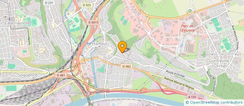 localisation de l'entreprise MADAME CELINA FAUQUEUX  HARFLEUR