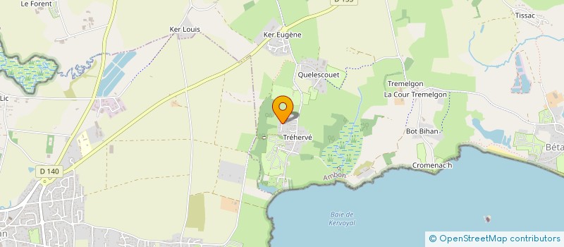 localisation de l'entreprise MADAME CELINA GARNIER  AMBON