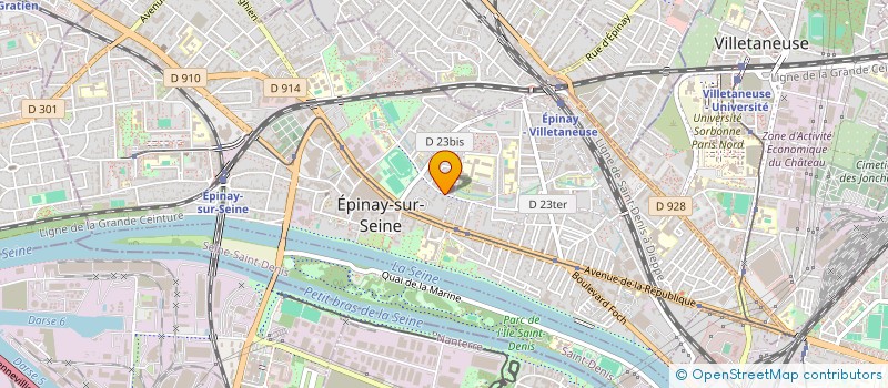 localisation de l'entreprise MADAME CELINA GRISI à EPINAY SUR SEINE