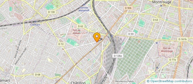localisation de l'entreprise MADAME CELINA GROLIER à CHATENAY-MALABRY