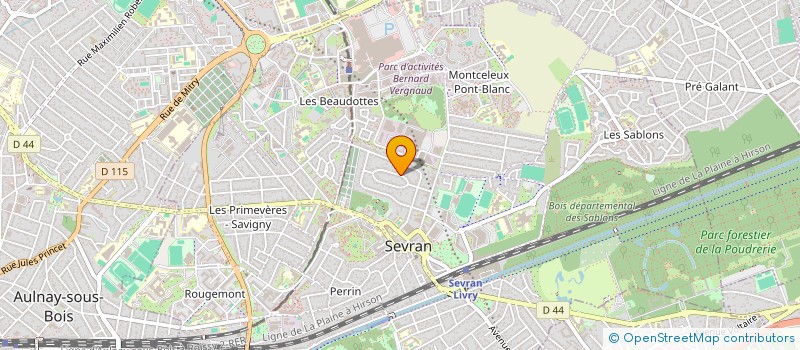 localisation de l'entreprise MADAME CELINA KHALID à SEVRAN