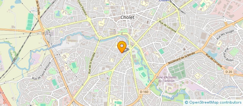 localisation de l'entreprise MADAME CELINA NSIKATIA à CHOLET