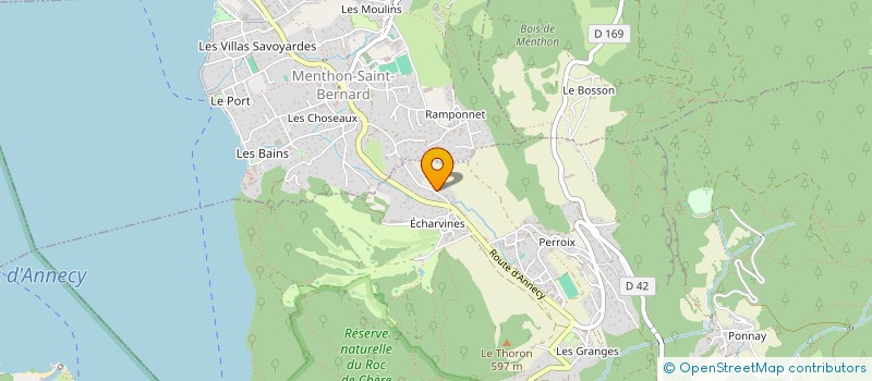 localisation de l'entreprise MADAME CELINA PRIETO PEREZ à TALLOIRES-MONTMIN