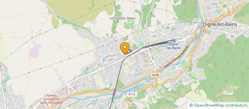 localisation de l'entreprise MADAME CELINA SCHOTT à DIGNE-LES-BAINS