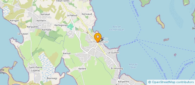 localisation de l'entreprise MADAME CELINA SEIGNARD  LOCMARIAQUER