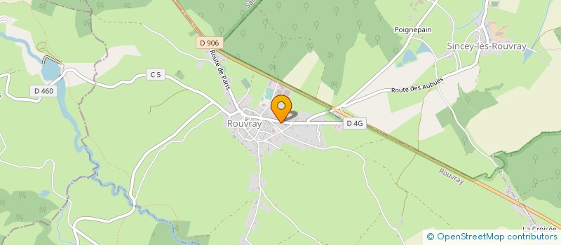 localisation de l'entreprise MADAME CELINE ADAM  ROUVRAY