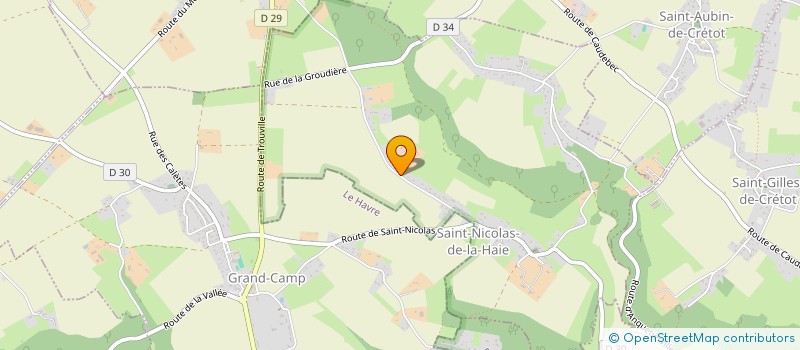 localisation de l'entreprise MADAME CELINE ADAM  SAINT-NICOLAS-DE-LA-HAIE