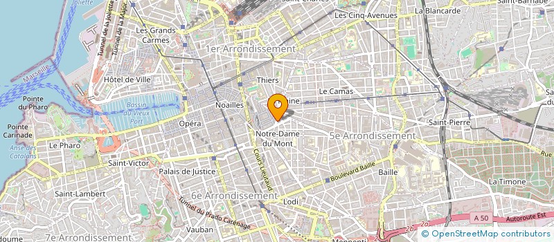 localisation de l'entreprise MADAME CELINE ADLOFF à MARSEILLE