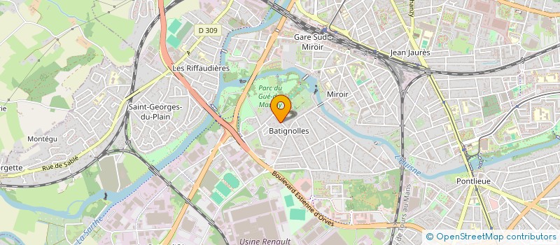 localisation de l'entreprise MADAME CELINE AFCHAIN à LE MANS