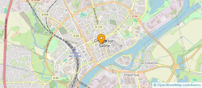 localisation de l'entreprise MADAME CELINE AFETTOUCHE  CHALON-SUR-SAONE