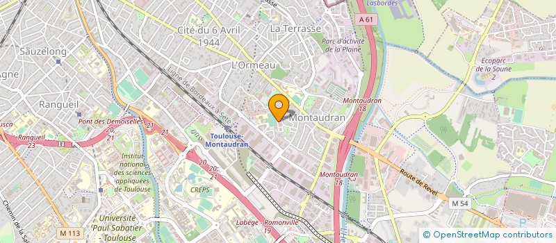 localisation de l'entreprise MADAME CELINE AFFIF à TOULOUSE