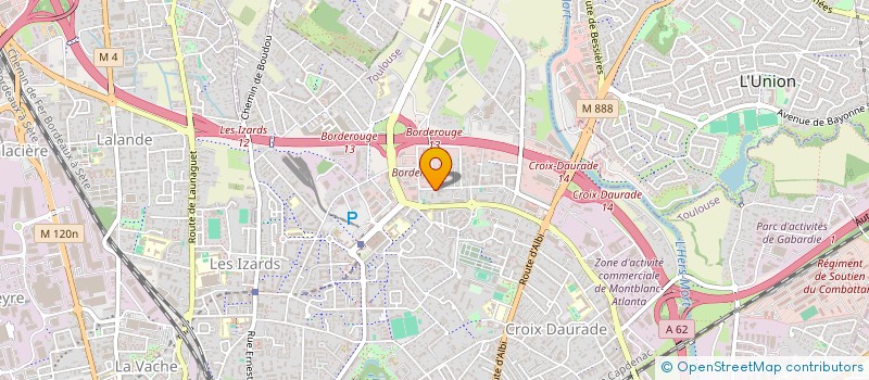 localisation de l'entreprise MADAME CELINE AIZPITARTE à TOULOUSE