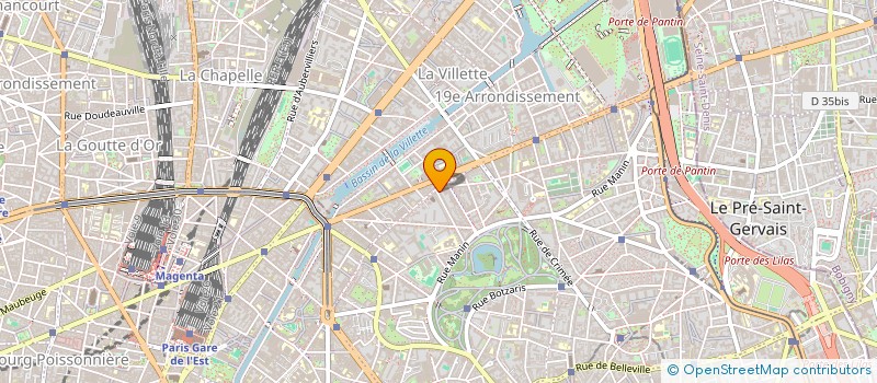 localisation de l'entreprise MADAME CELINE AKYEL  PARIS