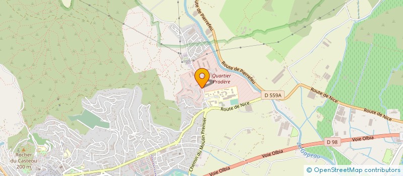 localisation de l'entreprise MADAME CELINE ALBERT  CARQUEIRANNE