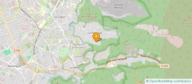 localisation de l'entreprise MADAME CELINE ALBOU à MARSEILLE