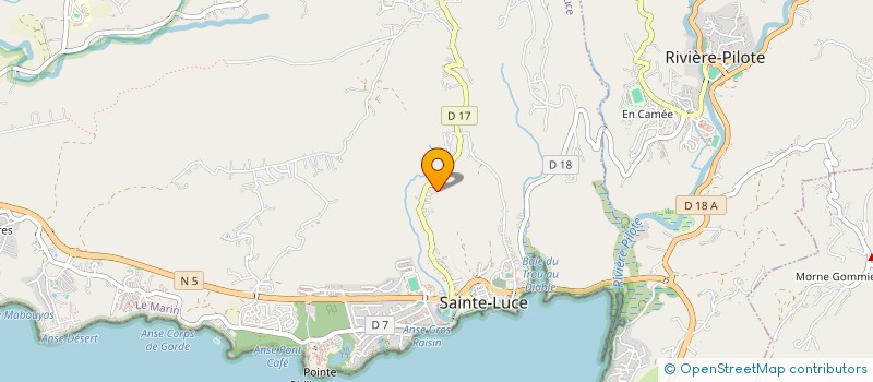 localisation de l'entreprise MADAME CELINE ALCIBIADE à SAINTE-LUCE