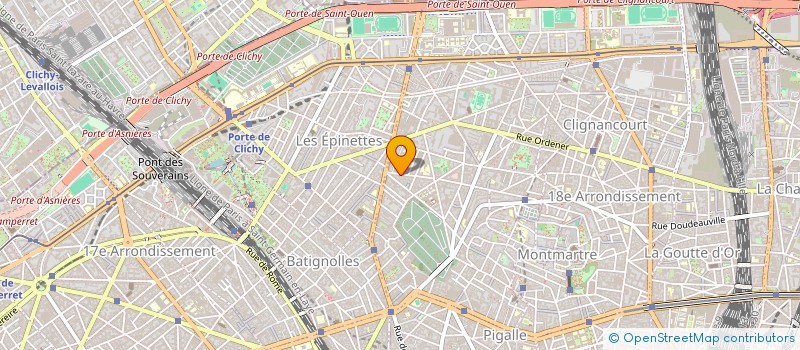 localisation de l'entreprise MADAME CELINE-ALEXANDRA COELHO  PARIS