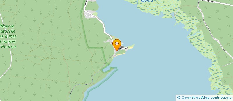 localisation de l'entreprise MADAME CELINE ALEXANDRE  HOURTIN