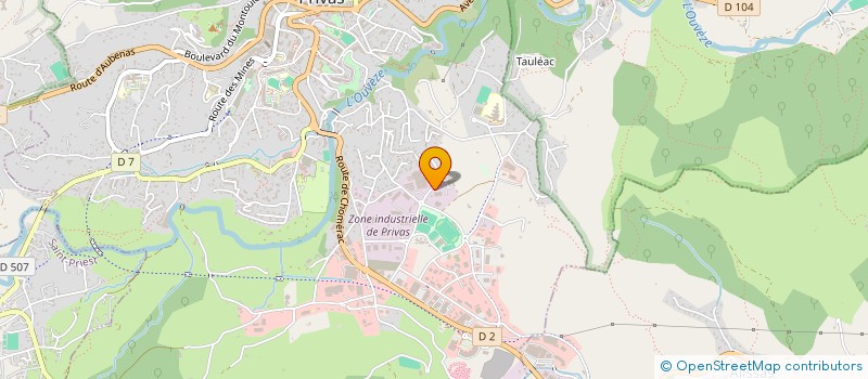 localisation de l'entreprise MADAME CELINE ALIBEA  PRIVAS