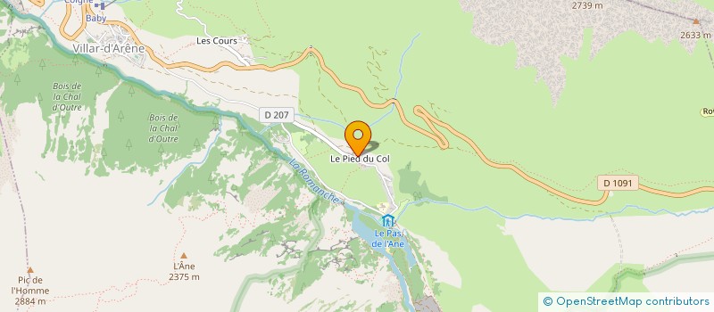 localisation de l'entreprise MADAME CELINE ALLANDRIEU  VILLAR-D'ARENE