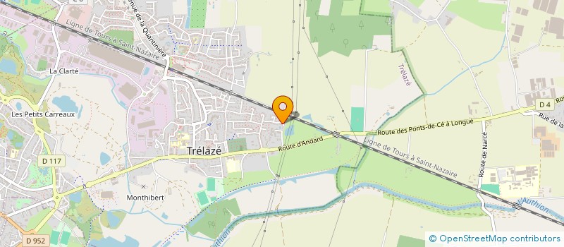 localisation de l'entreprise MADAME CELINE ALLANIC  TRELAZE