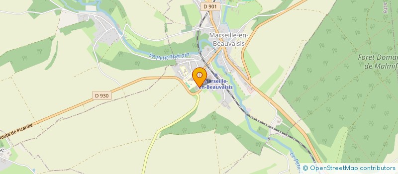 localisation de l'entreprise MADAME CELINE ALLIER à MARSEILLE-EN-BEAUVAISIS