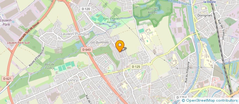 localisation de l'entreprise MADAME CELINE ALLOI  CUINCY