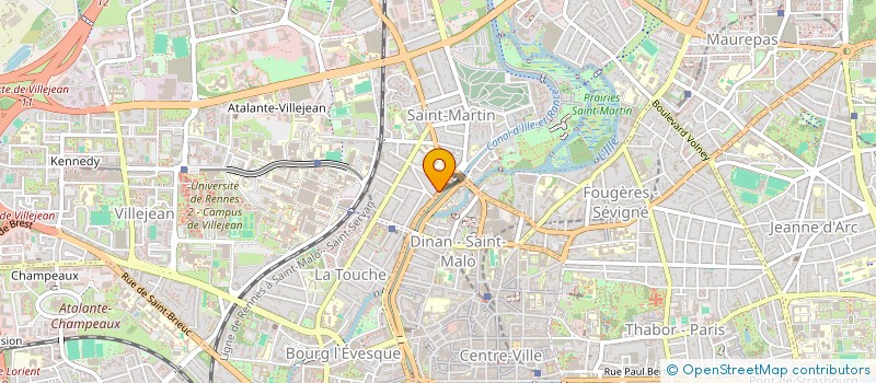 localisation de l'entreprise MADAME CELINE ALVAREZ  RENNES