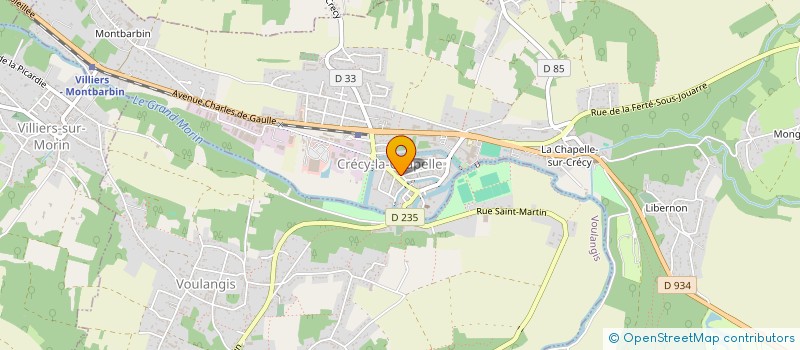 localisation de l'entreprise MADAME CELINE ALVES à CRECY-LA-CHAPELLE