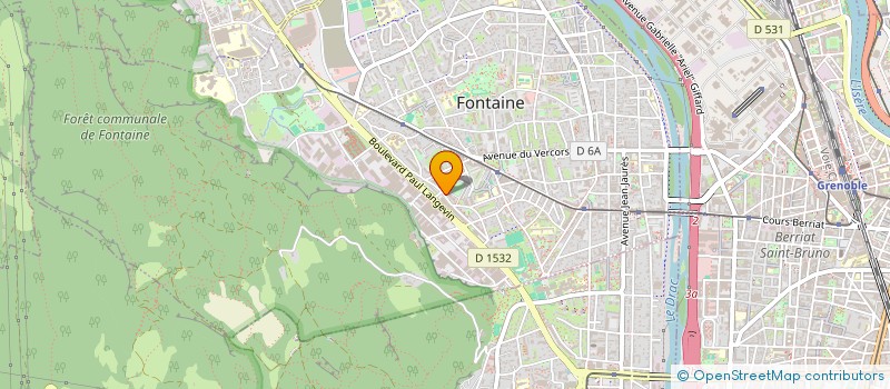 localisation de l'entreprise MADAME CELINE AMAND  FONTAINE