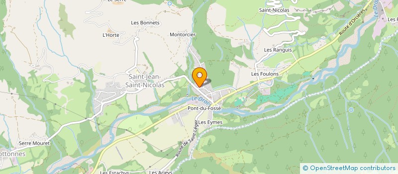 localisation de l'entreprise MADAME CELINE AMBRY  SAINT-JEAN-SAINT-NICOLAS